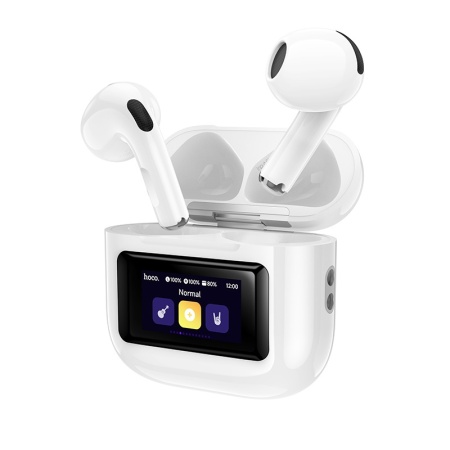 Наушники с микрофоном Bluetooth Hoco EW73 TWS белые