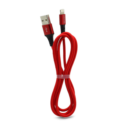 Кабель USB - Lightning Borofone BX20 "Enjoy" (2А, 100см) красный